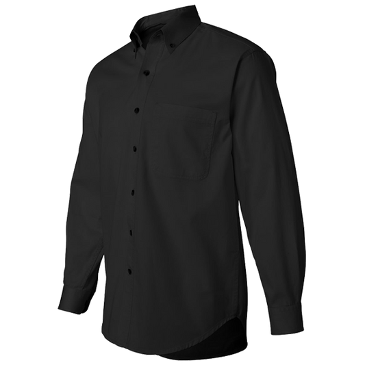 Black Twill Casual Shirt
