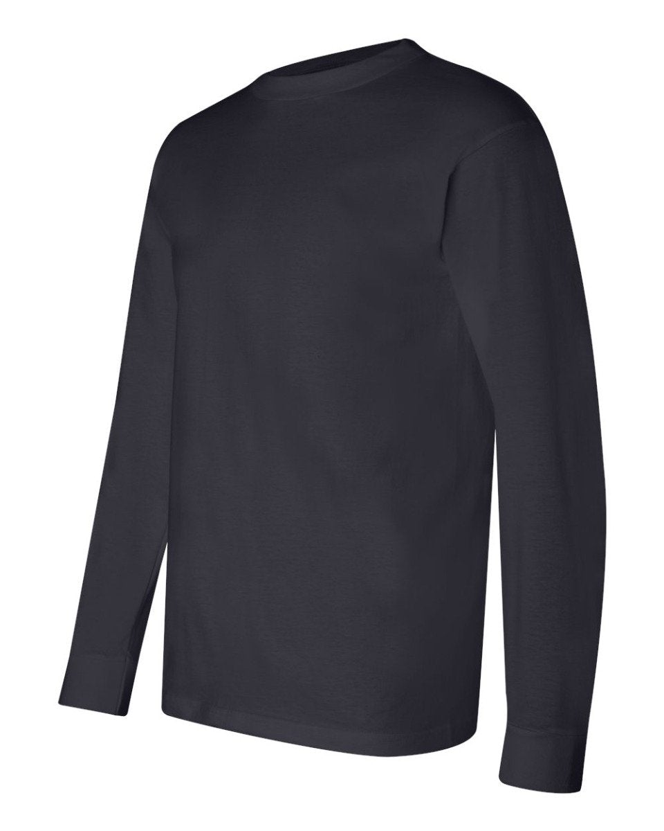 Navy Long Sleeve Pocket T-Shirt