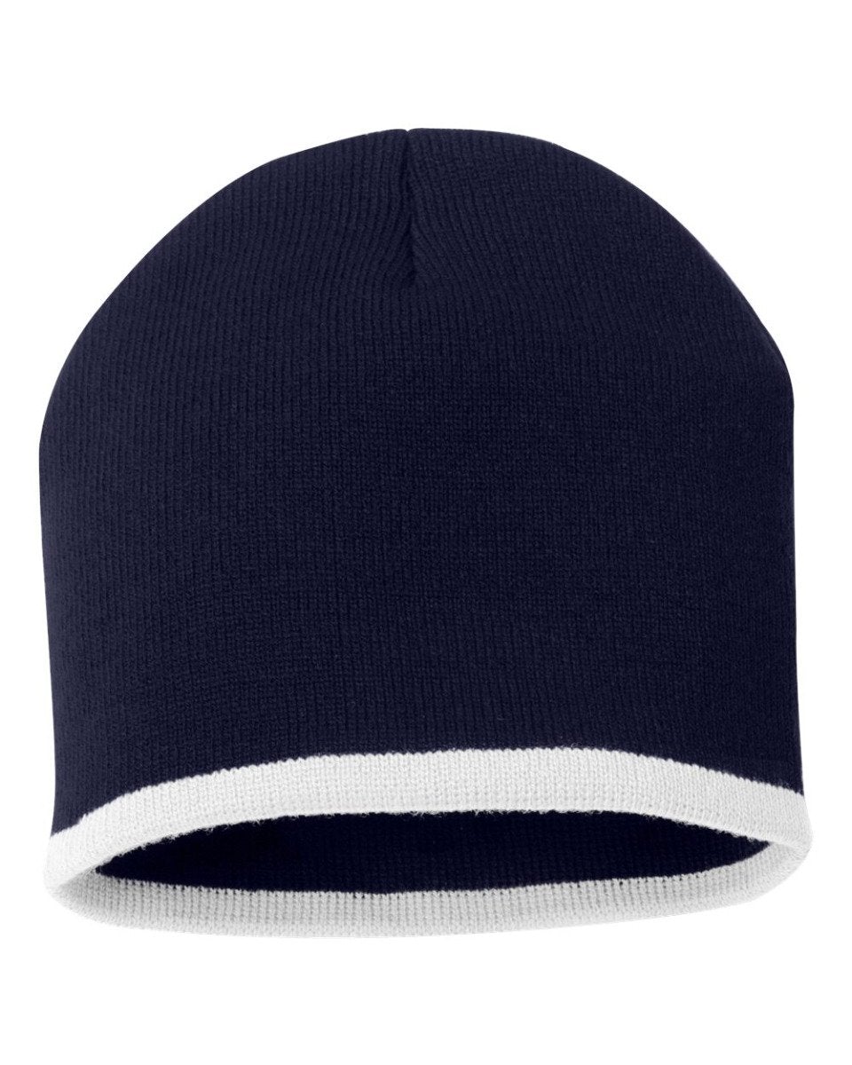 Navy/White Stocking Cap