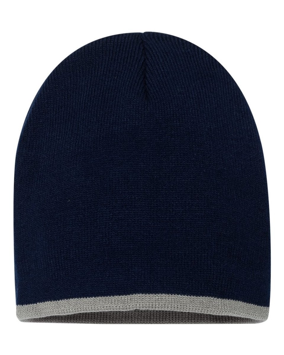 Navy/Gray Stocking Cap