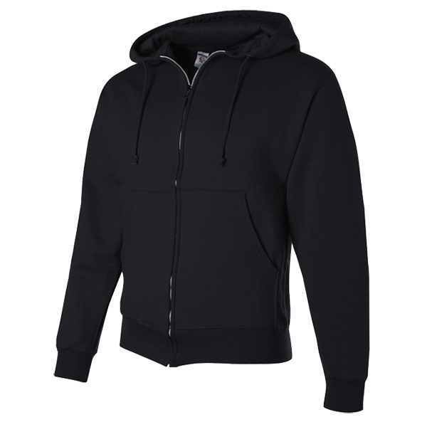 Black Full Zip Sweatshirt