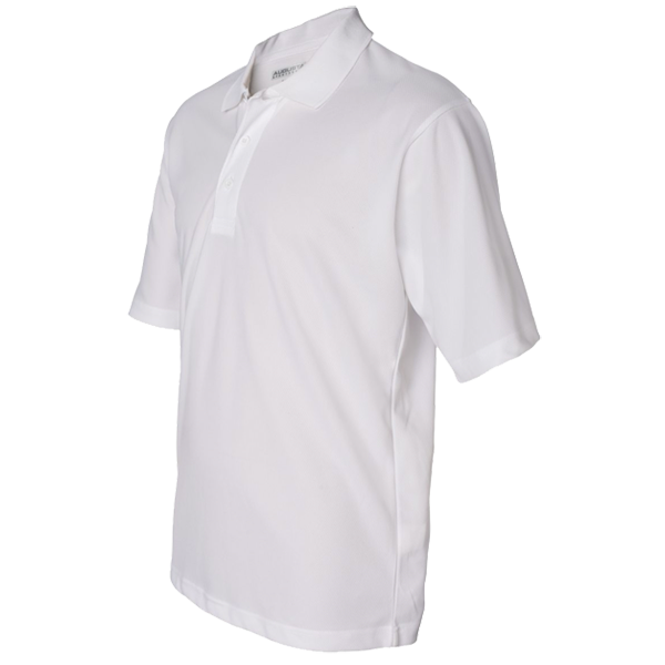 White Performance Polo