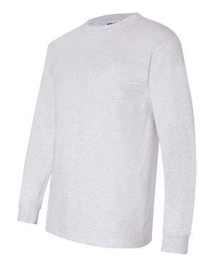 Ash Long Sleeve Pocket T-Shirt